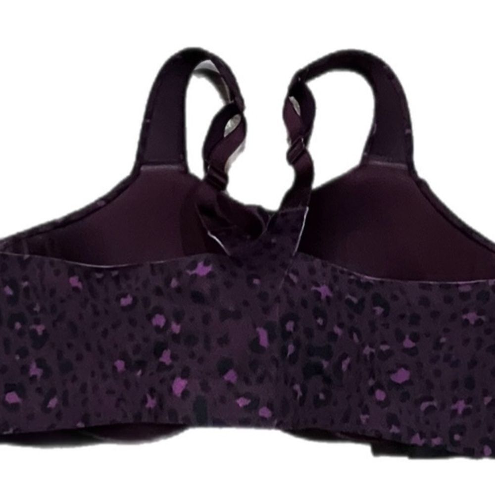 Victoria’s Secret knockout Maximum Support Front Close Sports Bra Deep purple - Picture 4 of 5
